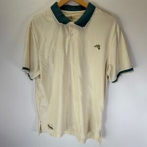 Tracksmith Men’s Large Polo Spring 2021 Cortlandt Lightweight Mesh Performance